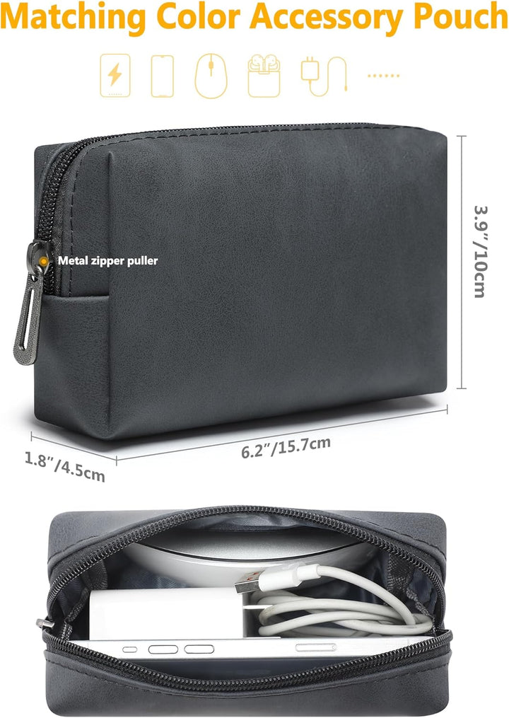 HYZUO 13 Zoll Laptop Hülle mit Standfunktion für 2026-2018 MacBook Air 13 M5 M4 M3 M2 M1, 2026 13" M