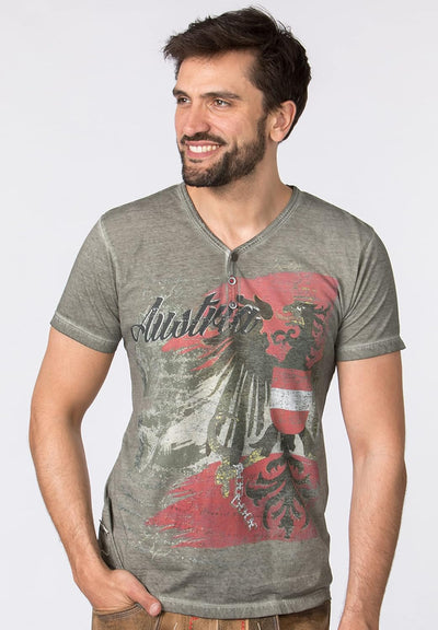 Stockerpoint Herren Egon T-Shirt S Stein, S Stein
