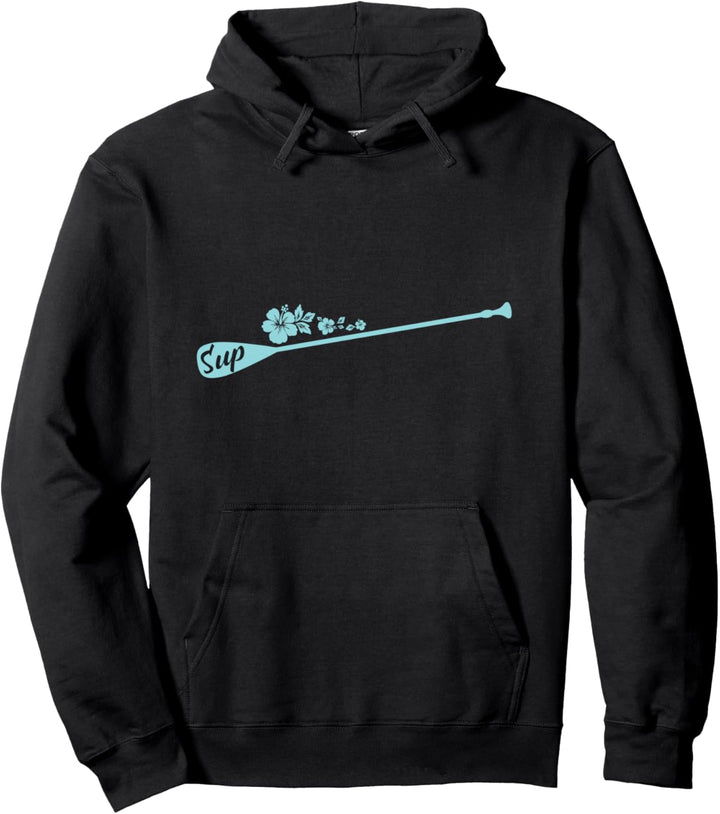 Stand Up Paddling "SUP Paddle" Wassersport mit Board Pullover Hoodie