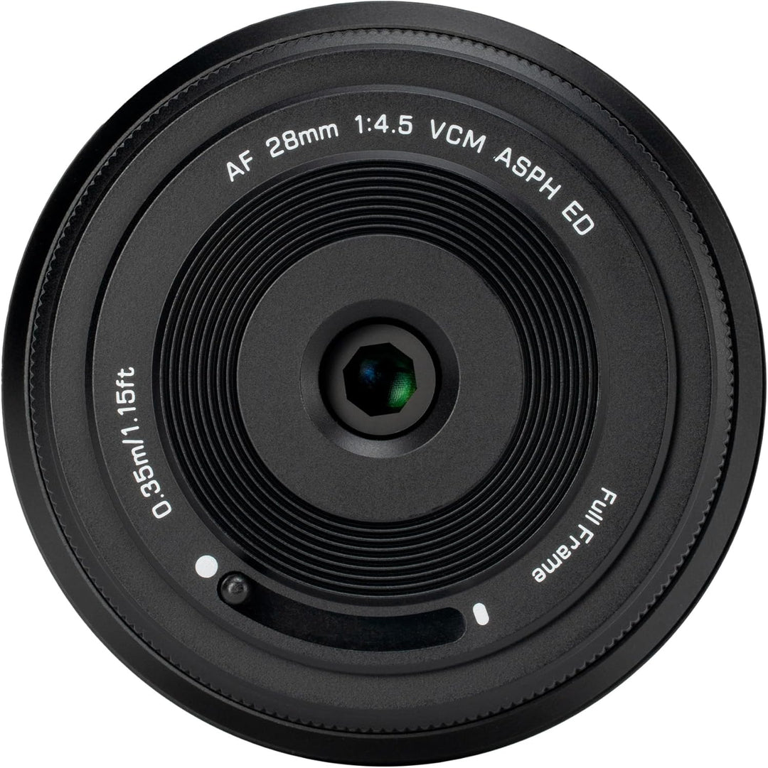 VILTROX 28mm f4.5 Pancake Objektiv Z, AF 28mm f4.5 Z Mount Objektiv für Nikon, Vollformat Z Mount fü