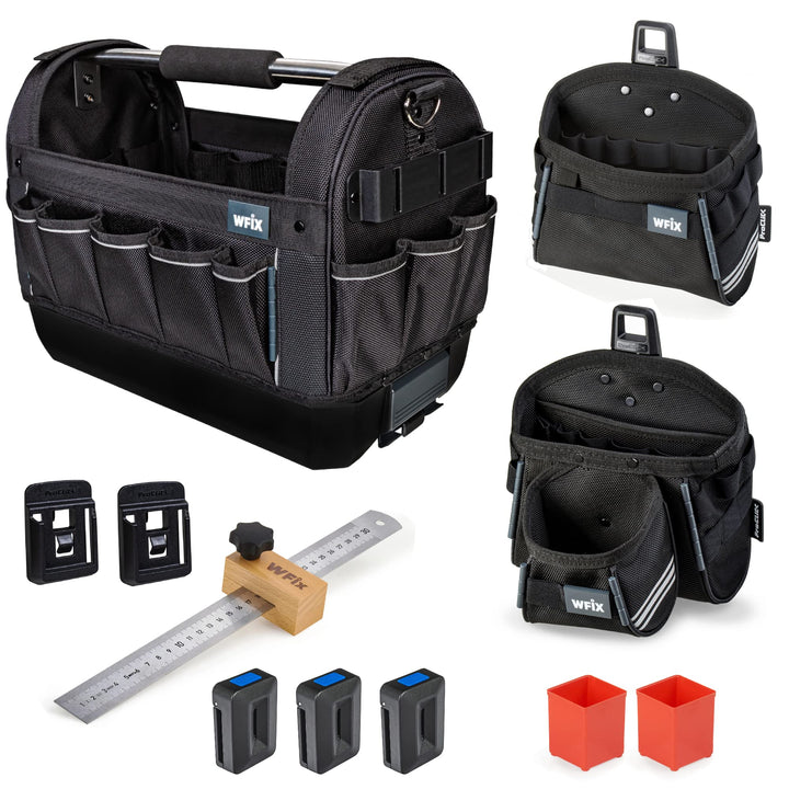 Wfix ProClick Starter-Set TB1 von BS Systems, Joint Co. Bosch Sortimo, inkl. Tool Bag M Werkzeugtrag