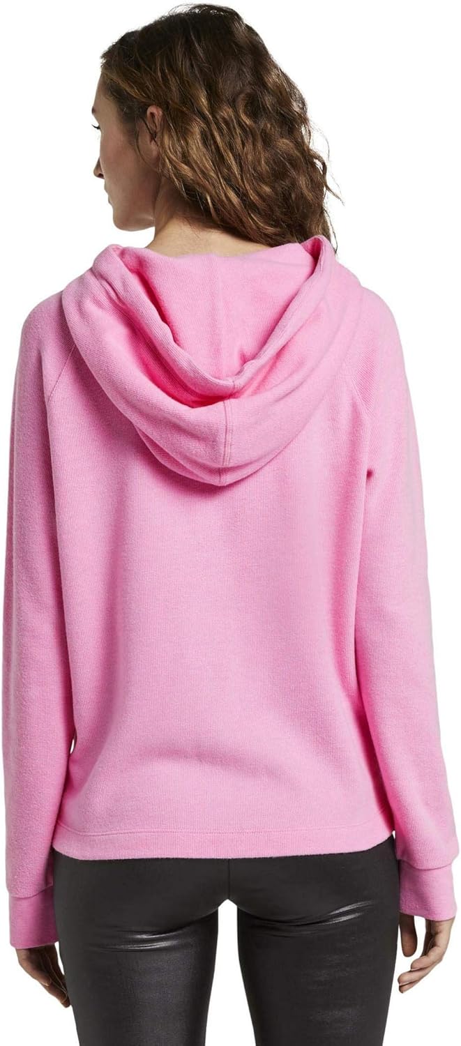 TOM TAILOR Denim Damen Gemütlicher Hoodie S 21347 - Wild Orchid Pink, S 21347 - Wild Orchid Pink