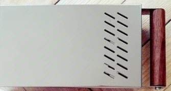 AlTaGru Sudschublade Profiline Mini grösse 14 x 24 x 5,5 cm Edelstahl poliert für Mühlen wie zb. ECM