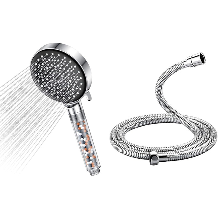 Duschkopf Wassersparend 7,5L/Min,YEAUPE Wassersparender Duschkopf mit Filter, Regendusche Duschkopf