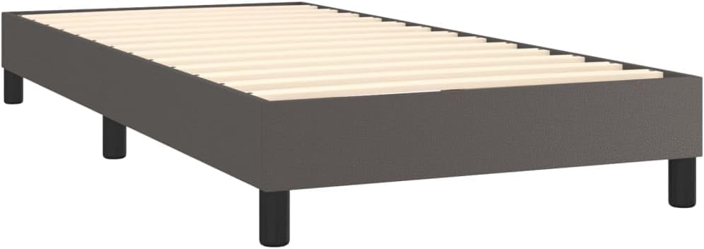 vidaXL Boxspringbett Bettgestell Einzelbett Polsterbett Bett Hotelbett Bettrahmen Lattenrost Designe
