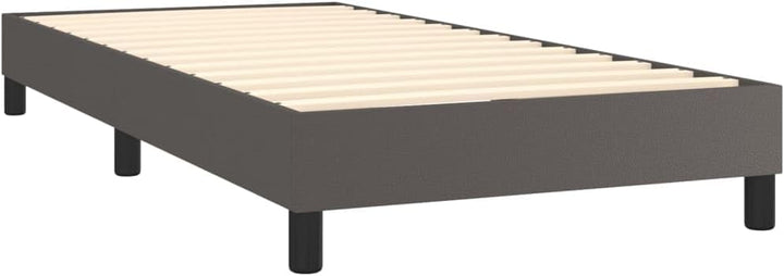 vidaXL Boxspringbett Bettgestell Einzelbett Polsterbett Bett Hotelbett Bettrahmen Lattenrost Designe