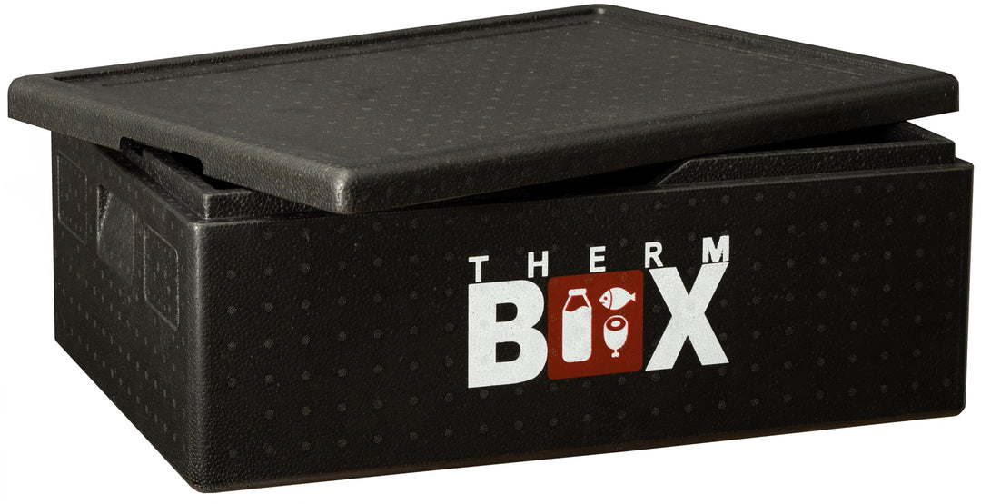 THERM BOX Profibox B53 für E2 Kisten 53 Liter Innen: 62,5x42,5x22cm Styroporbox Thermobox Warmhalteb