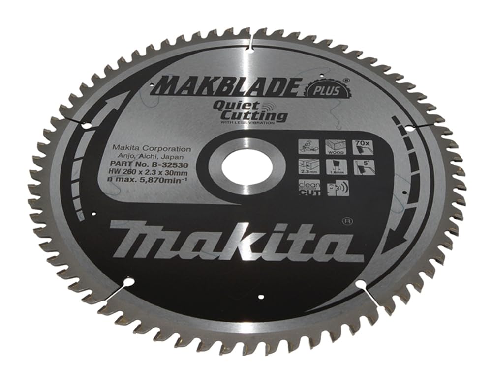 Makita Makblade+ Saegeblatt, 260 x 30 mm, 70Z, B-32530