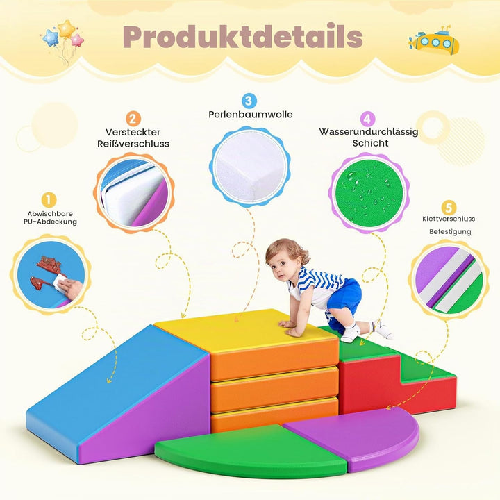 Kinder Schaumstoffbausteine, grosse Schaumstoffbausteine, Indoor-Kletterblöcke, Kinderklettergerüste