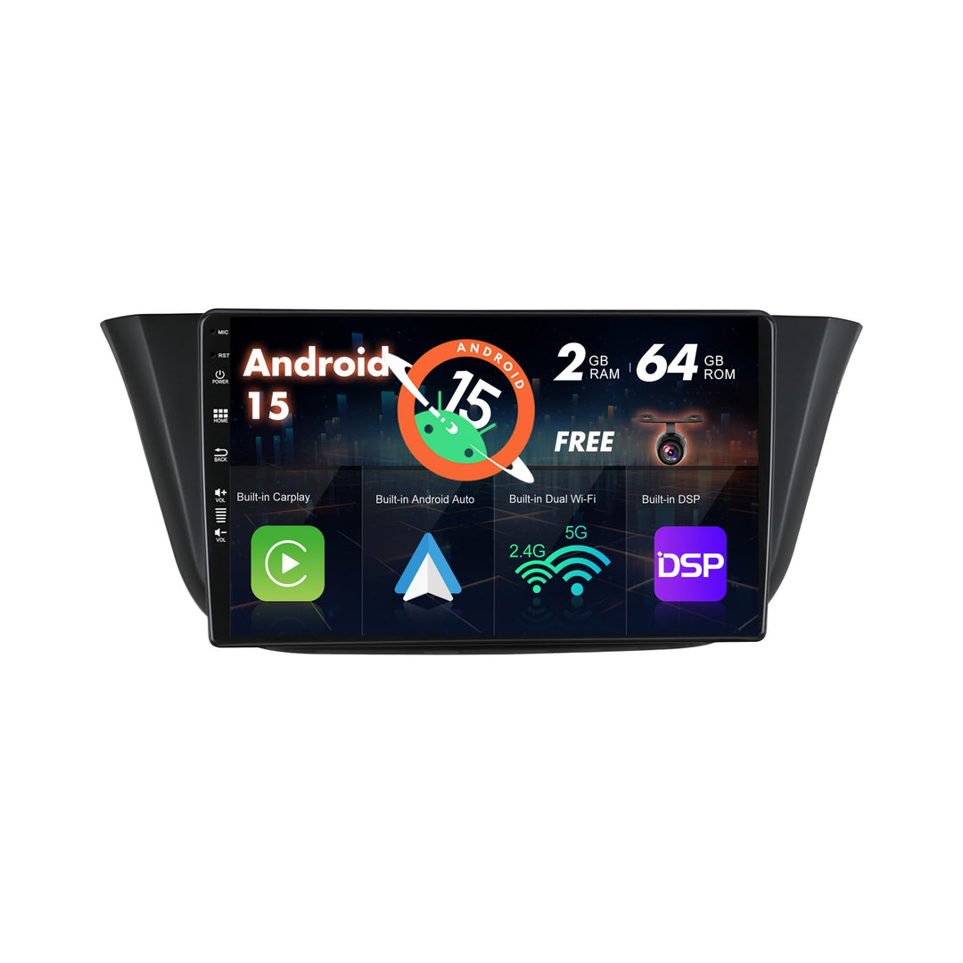 SXAUTO Android 12 IPS Autoradio Passt für Iveco Daily VI (2014-2021) - Eingebaut Carplay/Android Aut