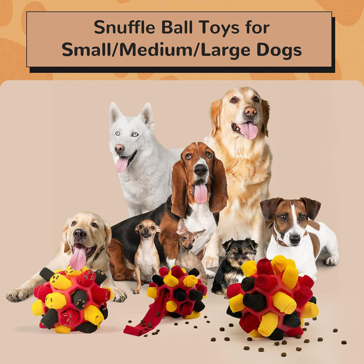 Schnüffelball für Hunde, Schnüffelteppich Schnüffelspielzeug Interaktive Hundespielzeug tragbarer Ha