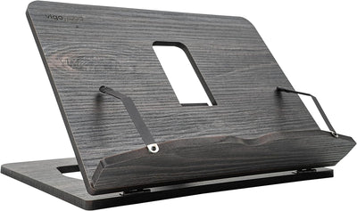 Vigo Wood Buchständer, Rezeptbuchständer, Kochbuchständer für die Küche, Bücherständer für die Anzei