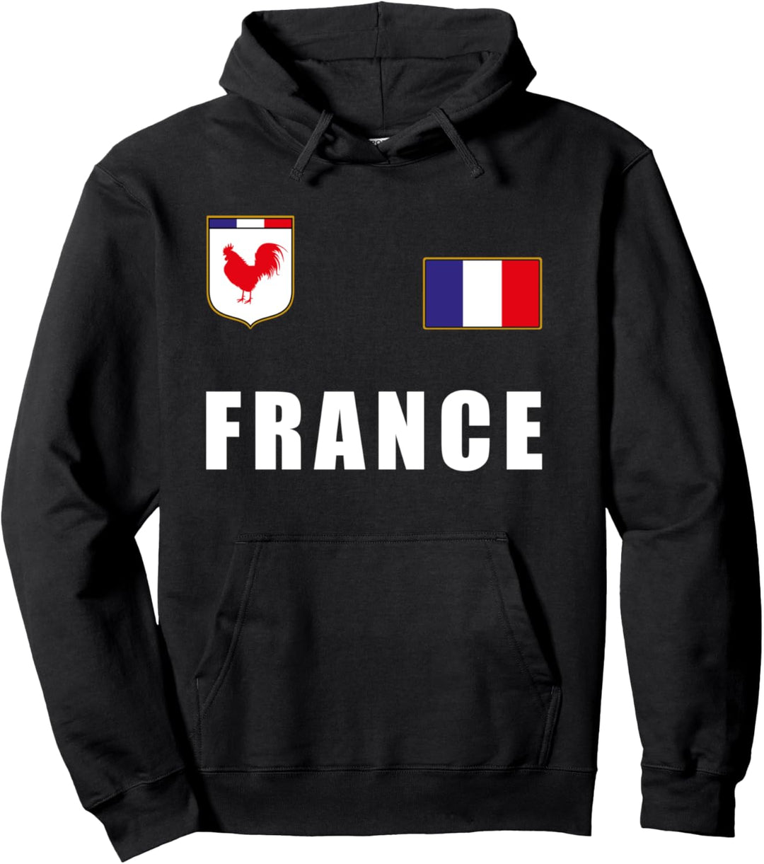Frankreich Outfit France Design Bekleidung Männer Frauen Pullover Hoodie