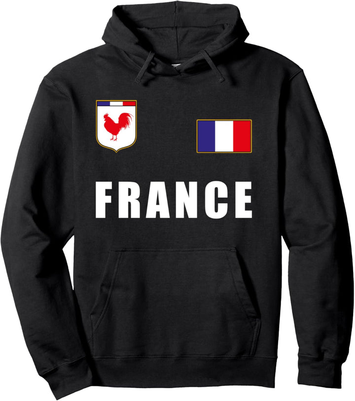 Frankreich Outfit France Design Bekleidung Männer Frauen Pullover Hoodie