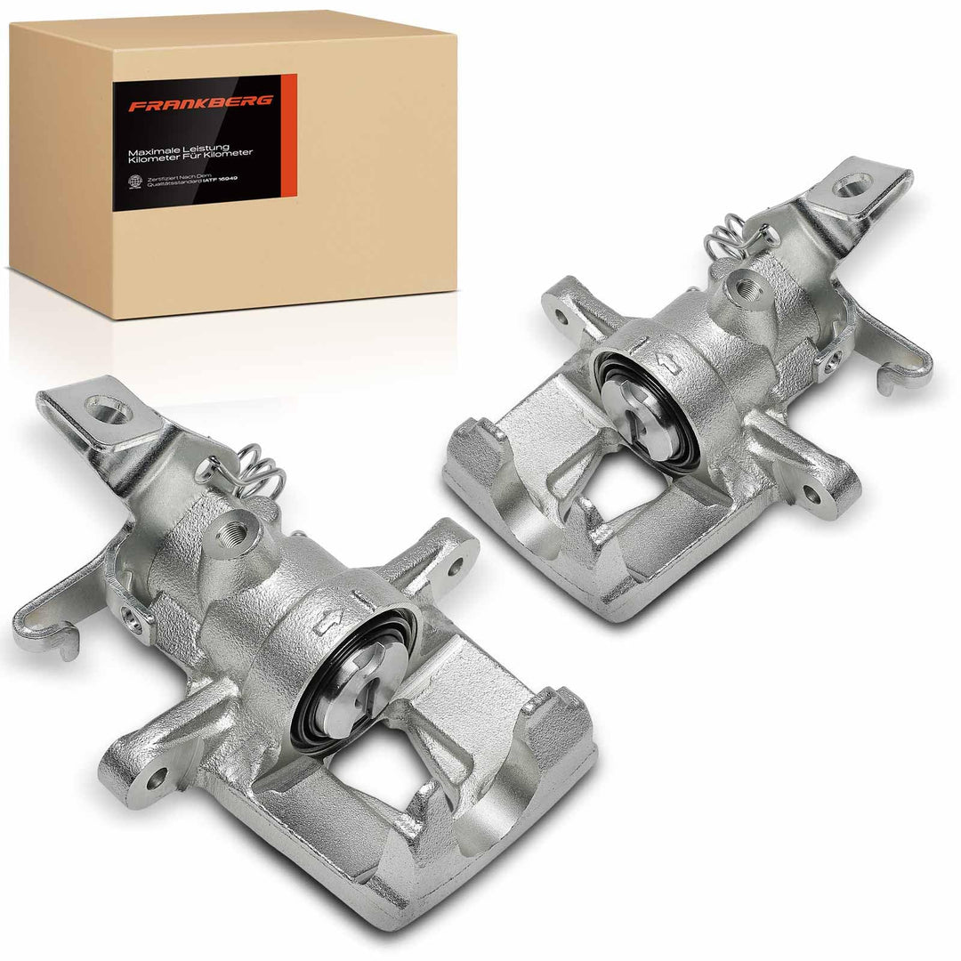 Frankberg 2x Bremssattel Bremszange Hinten Links Rechts Kompatibel mit Interstar 1.9L-3.0L 2002-2010