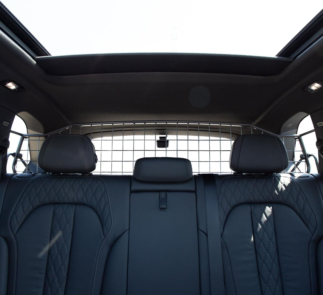 Travall Hundegitter für BMW X5 (2018-) Fahrzeugspezifisches Hundegitter, Kofferraumschutz für Hundet