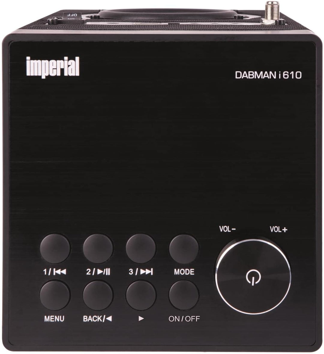 IMPERIAL DABMAN i610 Internet-/DAB+ Radio (Spotify, 2.1 Sound, Bluetooth/UKW, WLAN, USB), Farbe:schw