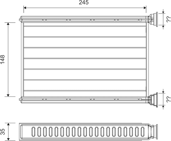 VALEO Wärmetauscher Innenraumheizung 812401