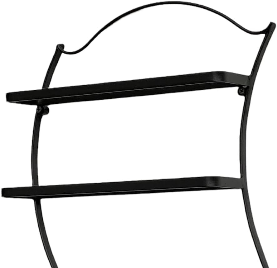 DanDiBo Weinregal Metall Schwarz Wand erweiterbar für 5 Flaschen Lento Flaschenregal 96269 Flaschens