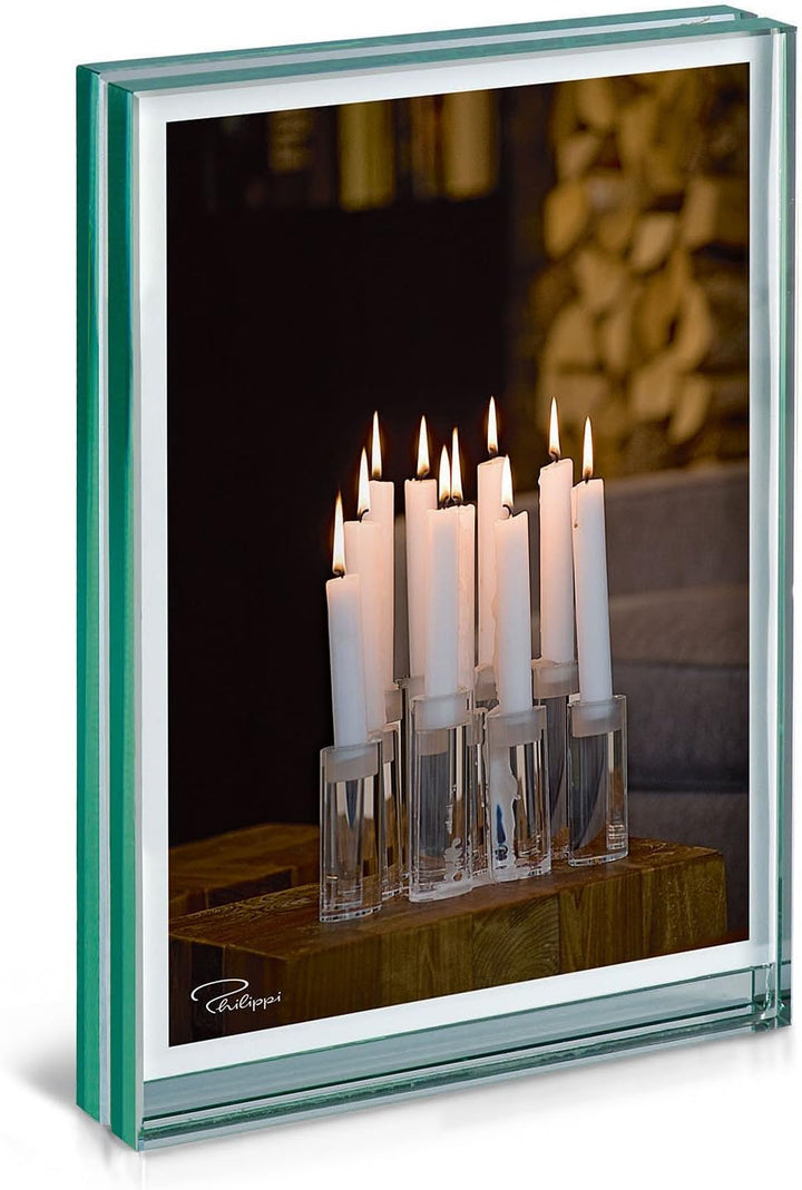 Philippi - VISION Bilderrahmen - Doppelglas zum Stellen - 13 x 18 cm - Hochformat 13 x 18 cm hoch, 1