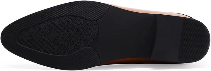 CHAMARIPA Elevator Schuhe Herren Schwarz Leder Oxford Schuhe Business Lace Up Schuhe Herren Anzugsch