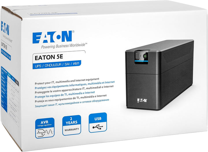 Eaton UPS 5E Gen2 2200 USB IEC - Line-Interactive unterbrechungsfreie Stromversorgung - 5E2200UI - 2