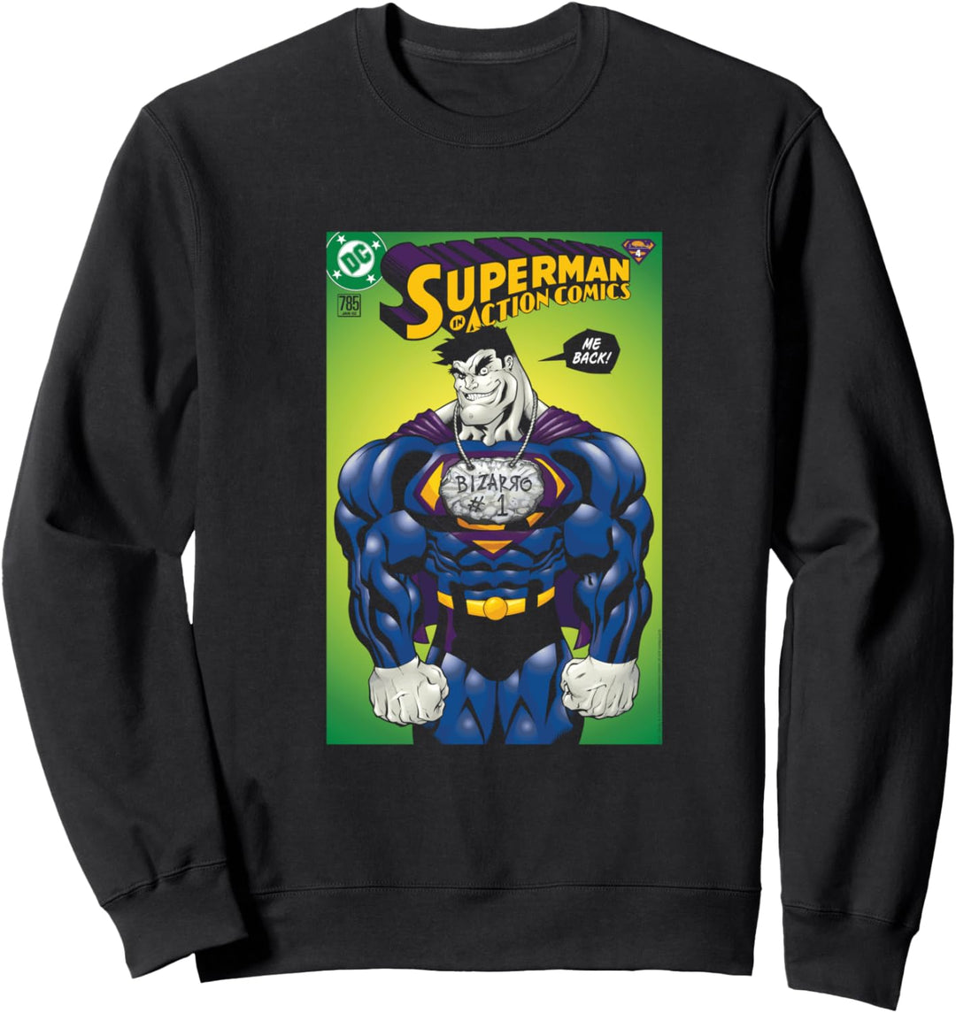 Superman Bizarro Action Comics 785 Cover Sweatshirt