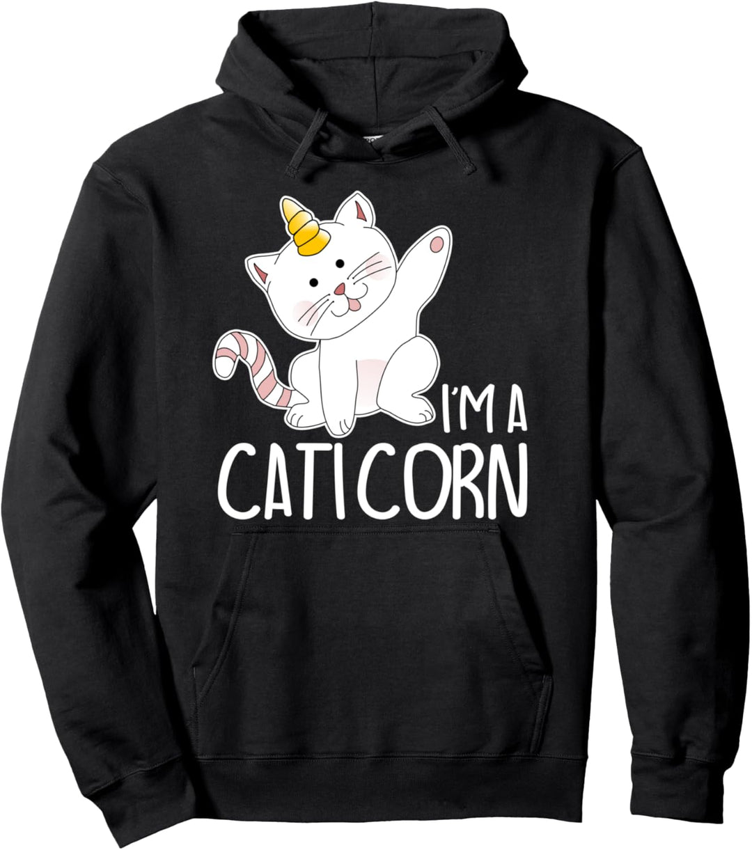 Katzen Einhorn I Süsses Kätzchen I Unicorn I Katzen Pullover Hoodie