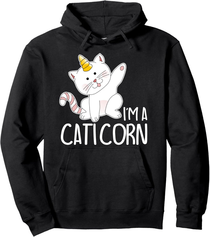 Katzen Einhorn I Süsses Kätzchen I Unicorn I Katzen Pullover Hoodie