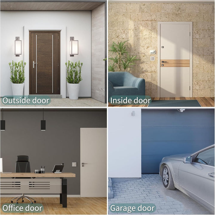 Massiver Schliesszylinder gleichschliessend 2er Set 30/40 Zylinderschloss Messing mit 10 Schlüssel -