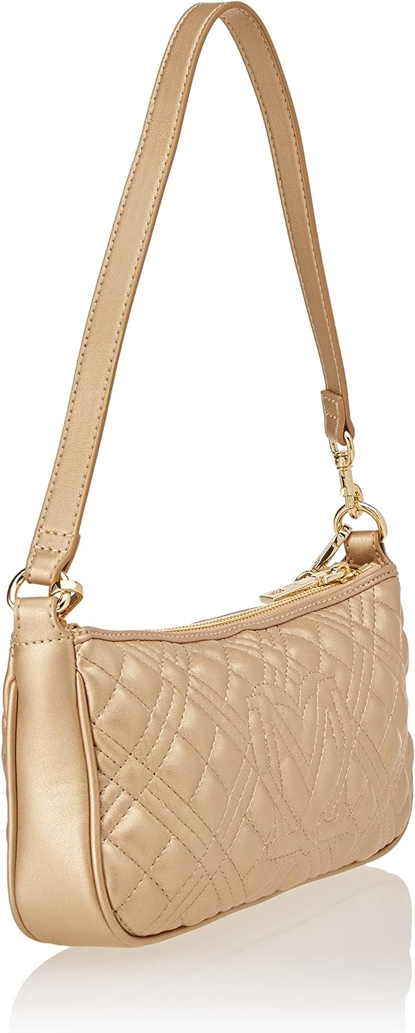 Love Moschino Damen Jc4258pp0gka0 Schultertasche Gold, Gold