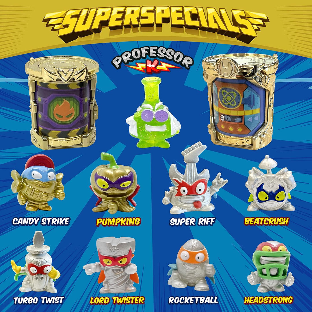 SUPERTHINGS Series 2 Gold Tin – Enthält alle ganz besonderen Figuren aus Serie 2, darunter die Ultra