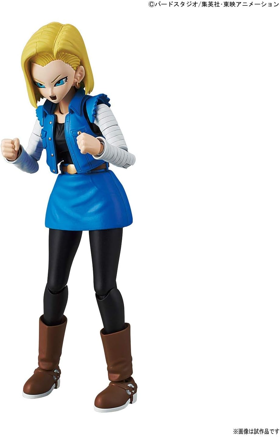 Unbekannt Dragon Ball Bas5058200 Figure-Rise Standard Android #18 Modellbausatz Mehrfarbig