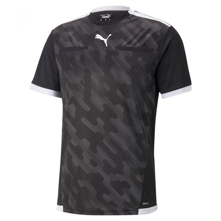 PUMA Herren Teamliga Schiedsrichtertrikot Schiedsrichter-Shirt S Puma Black-puma Weiss, S Puma Black