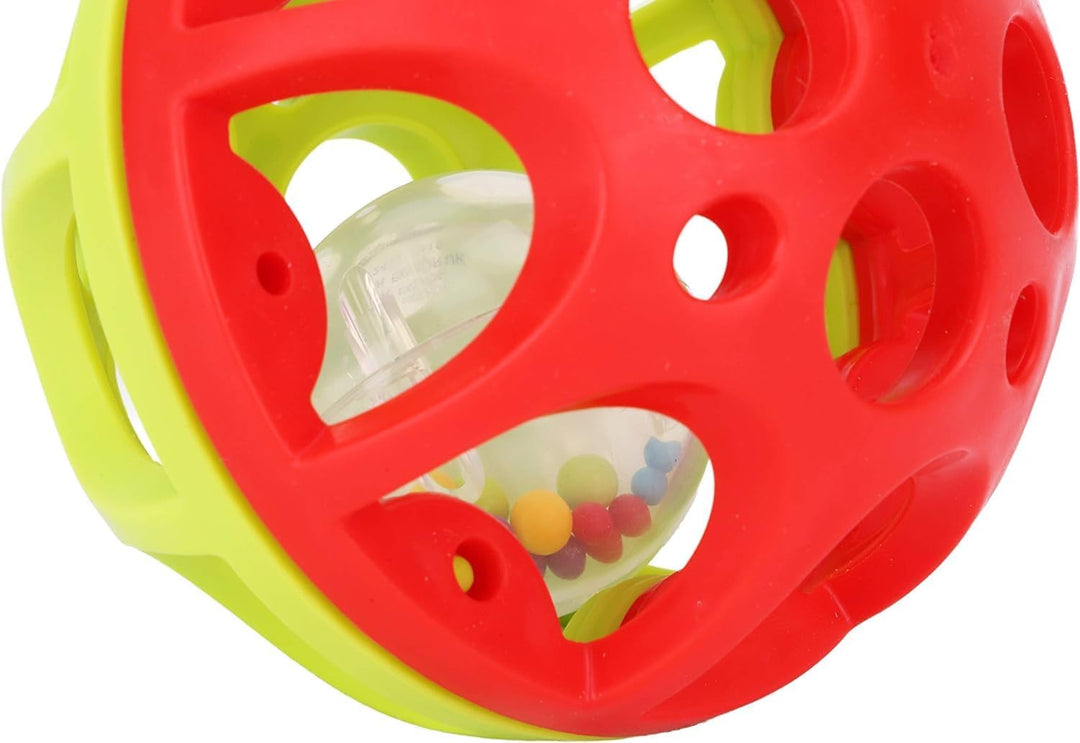 Toyland® 10,5 cm Bendy n Roll Ball - Schütteln, Rasseln & Rollen - Sensorischer Ball - Babyspielzeug