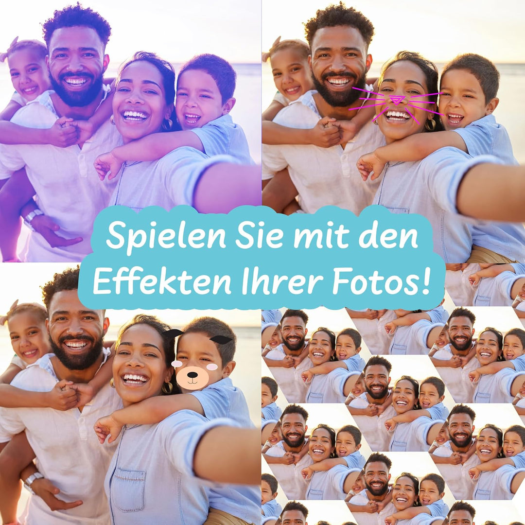 Science4you Kids Camera Instant Print – Capture Memories with This Polaroid Camera, Digital Camera f