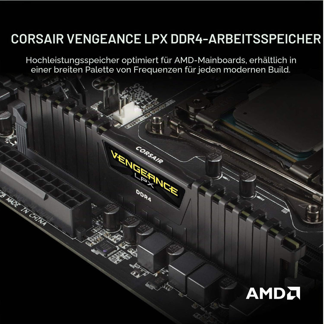 Corsair Vengeance LPX 64GB (4x16GB) DDR4 2666MHz C16 XMP 2.0 High Performance Desktop Arbeitsspeiche