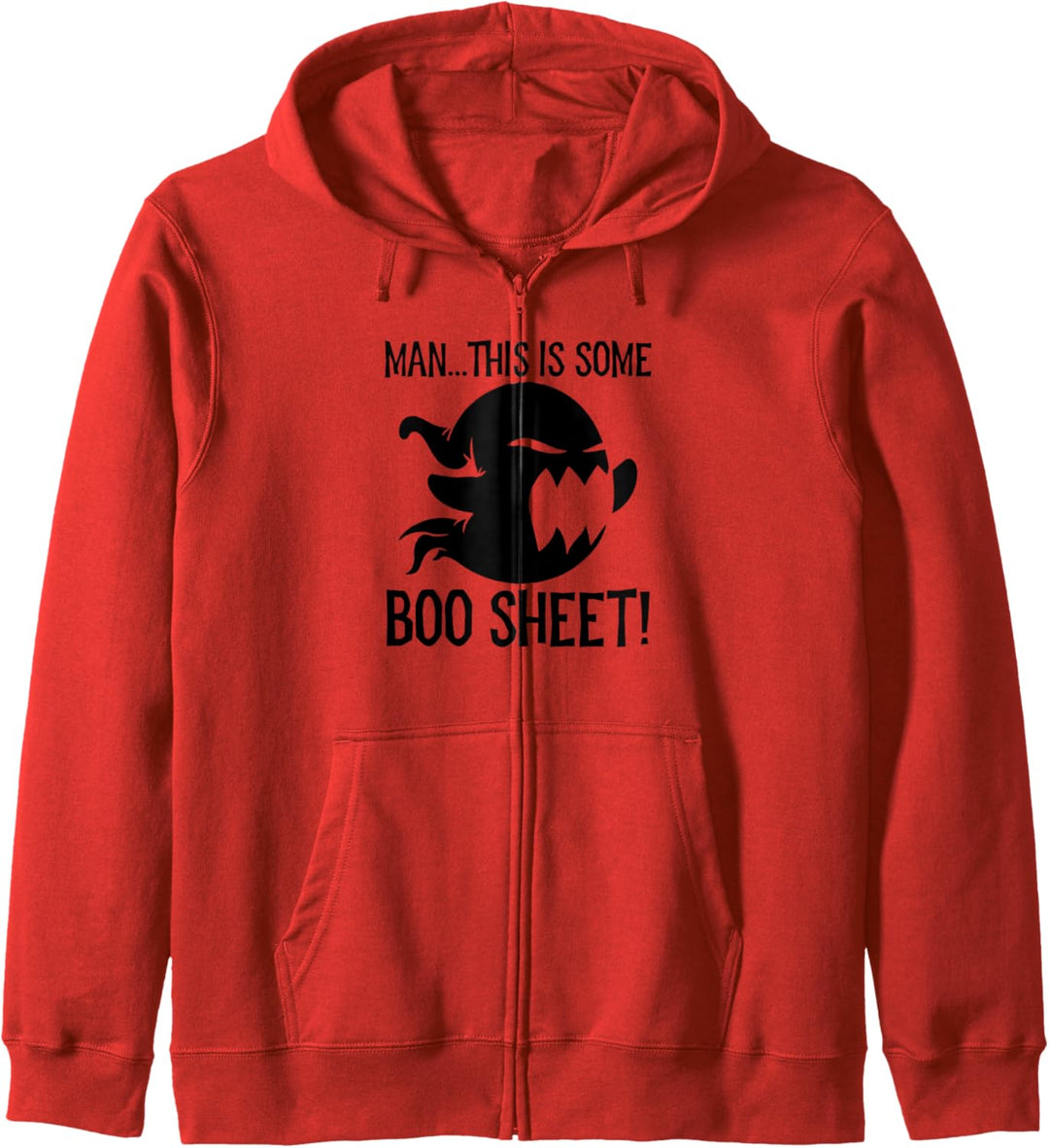 Mann ... Das ist ein BOO-BLATT! Lustiger Geist Halloween Kapuzenjacke