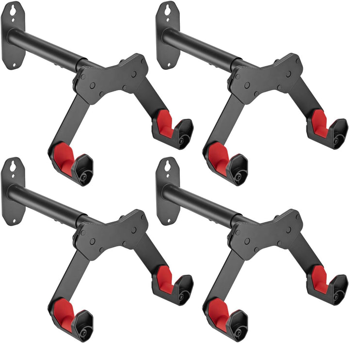 HOKO-VELO 25 4er set verstellbare Fahrrad Wand Halterung/Rahmenhalter mit Silikon-Schutz als Geschen