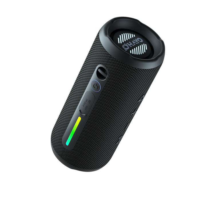 OHAYO Bluetooth Lautsprecher, Bluetooth Box mit RGB Licht, Musikbox mit Bluetooth 5.3, 3 Licht Modi,