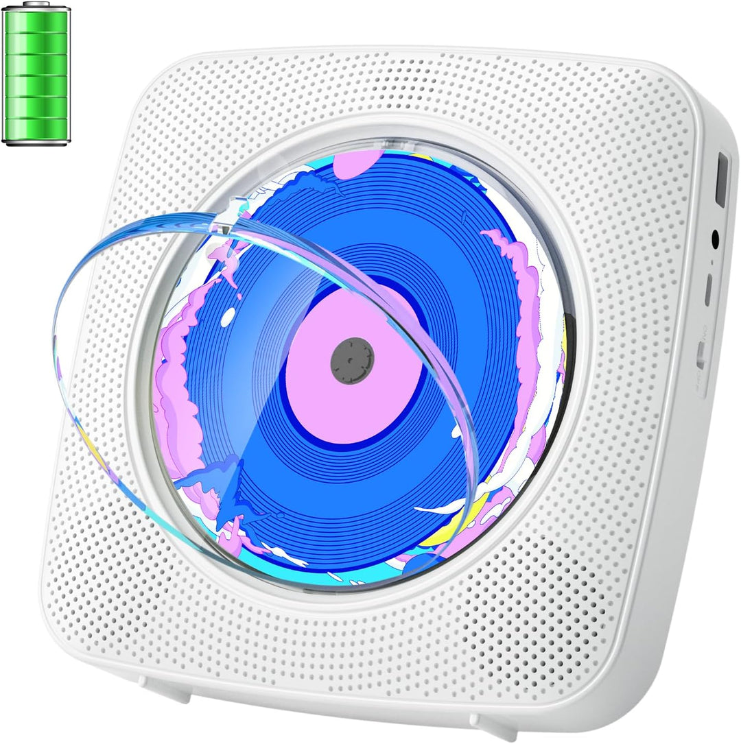 CD Player Kinder: Kegaudio Radio mit CD Player Tragbar CD Player Bluetooth Tragbarer CD Player mit L