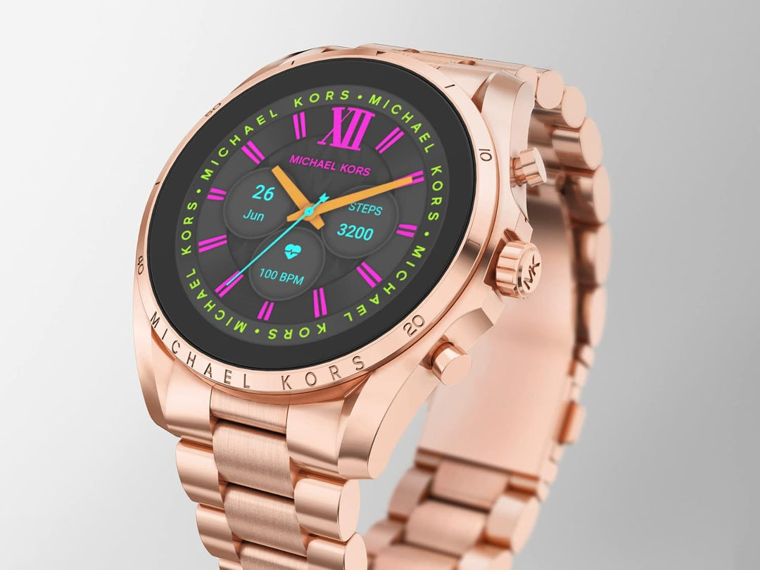 Michael Kors Herren oder Damen Gen 6 44 mm Touchscreen Smartwatch mit Alexa Integriertem Fitness-Tra