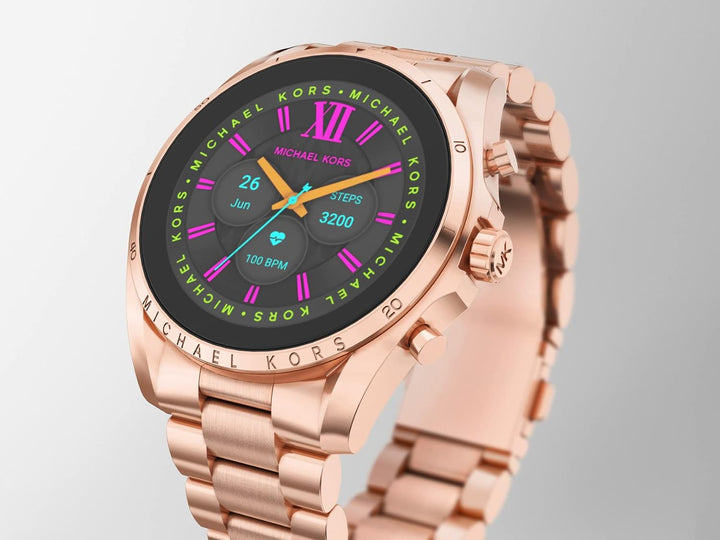 Michael Kors Herren oder Damen Gen 6 44 mm Touchscreen Smartwatch mit Alexa Integriertem Fitness-Tra