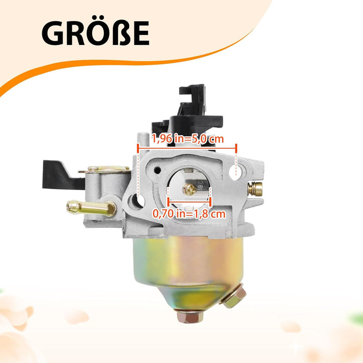 Vergaser mit Zündkerze Benzinfilter, Ersatz für Einhell BMH 33/36, Ersatz für Einhell BMH 33/60S/ 41