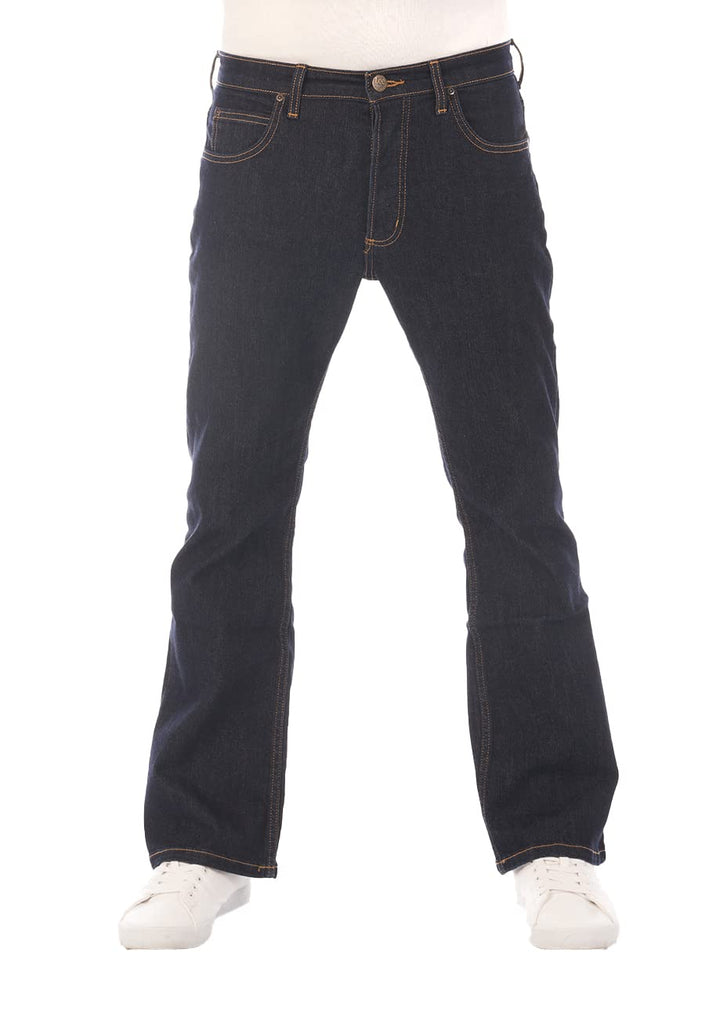 Lee Jeans Herren Stretch Bootcut Denver Jeanshose Hose Denim Blau 32 33 34 36 38 40 42 44 46 32W / 3