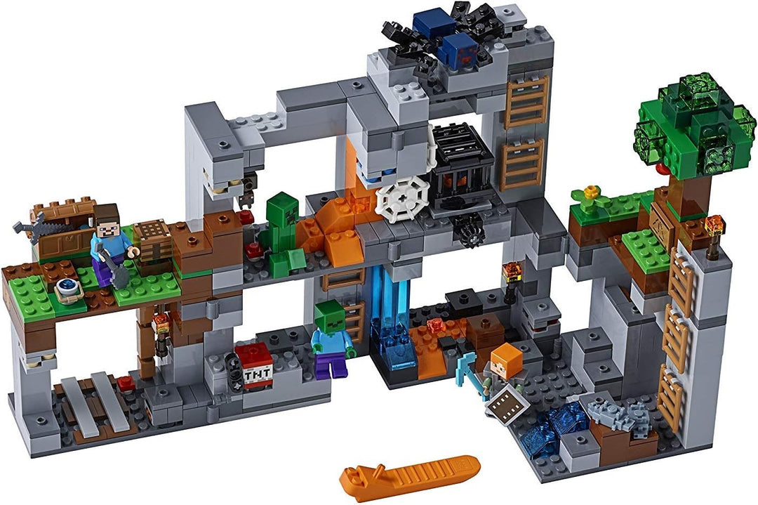 LEGO 21147 Minecraft Abenteuer in den Felsen Single, Single