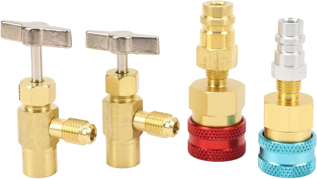 Kikumi R1234YF Schnellkoppler Kit Selbstversiegelung Kann mit Hohem Niederdruck 1234yf Bis R134A -Ad