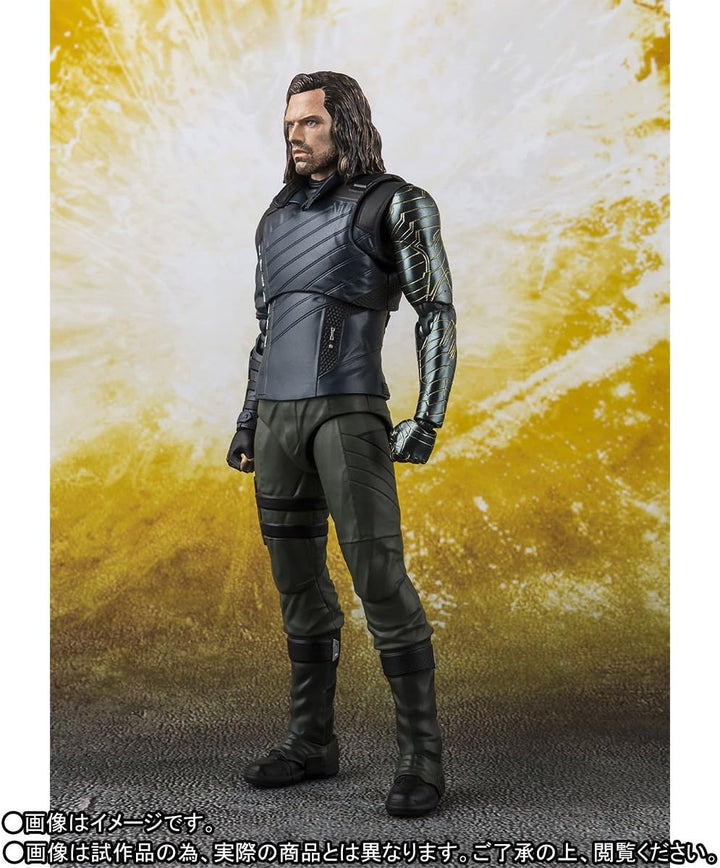 Bandai Tamashii Nations BAS55177 Bandai S.H.Figuarts Bucky & Tamashii Effect Impact Avengers Bucky A