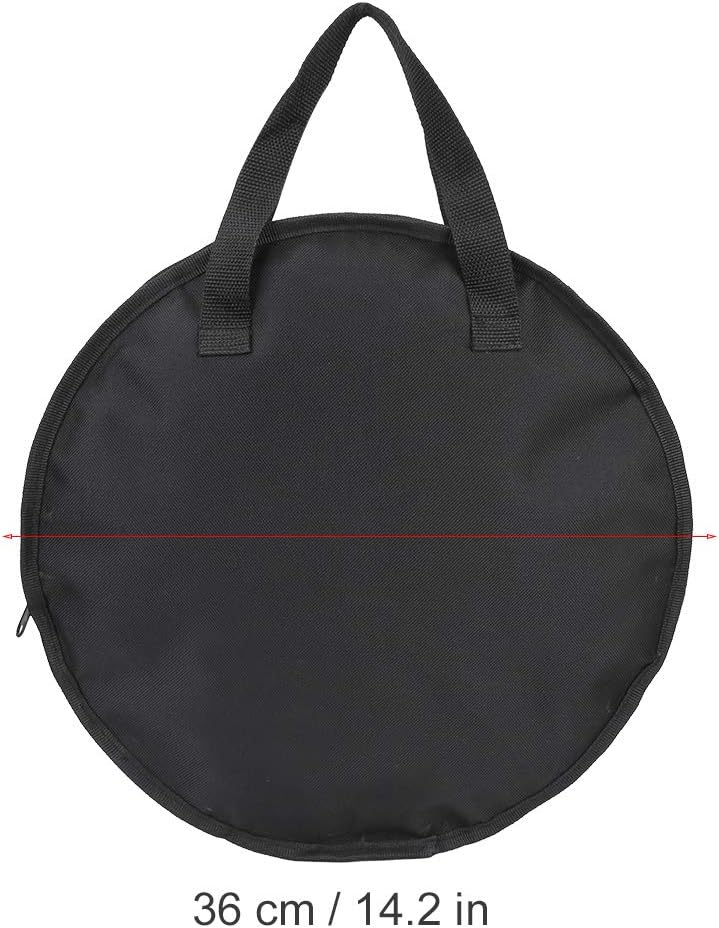 Dumb Drum Bag, Tragbare 12-10-Zoll-Tamburin-Tragetasche, 12-Zoll-Tamburin-Koffer, Zoll-Dumb-Drum-Übu