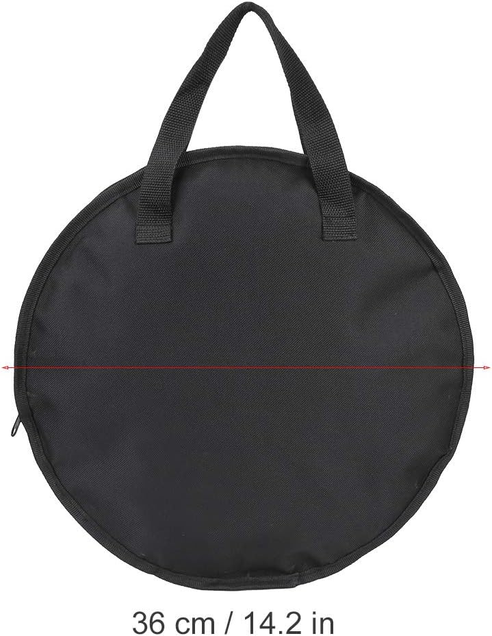 Yosoo Health Gear Wasserdichte Snare-Tamburin-Tasche, 35,5 cm, mit Schultergurt, Tragbarer Aufbewahr